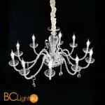 Люстра Renzo Del Ventisette Contemporary L 14455/10 CR OVALE DEC. CROMO MM - Фото 0