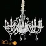 Люстра Renzo Del Ventisette Contemporary L 14455/10 CR OVALE DEC. CROMO MM