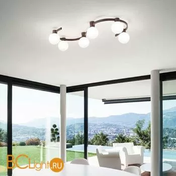 Потолочная люстра Renzo Del Ventisette Ohlala PL 14541/6 DEC. 0157 SFERE SATINATE - Фото 0