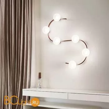 Потолочная люстра Renzo Del Ventisette Ohlala PL 14541/6 DEC. 0157 SFERE SATINATE - Фото 1