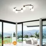 Потолочная люстра Renzo Del Ventisette Ohlala PL 14541/6 DEC. 0157 SFERE SATINATE - Фото 0