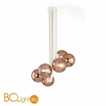 Потолочная люстра Renzo Del Ventisette Ohlala PL14535/6 DEC. 0148 SFERE BRONZO