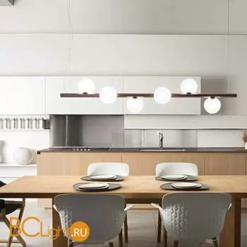 Подвесной светильник Renzo Del Ventisette Ohlala L14563/6 DEC. 0157 SFERE SATINATE