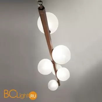 Подвесной светильник Renzo Del Ventisette Ohlala S14563/6 DEC. 0157 SFERE SATINATE