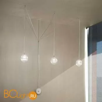 Бра Renzo Del Ventisette Ohlala A14555/3 DEC. cromo SFERE TRASP. RIGATO