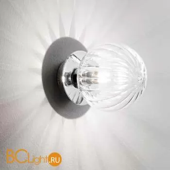 Бра Renzo Del Ventisette Ohlala FA14555/1 DEC. CROMO SFERA TRASP. RIGATO