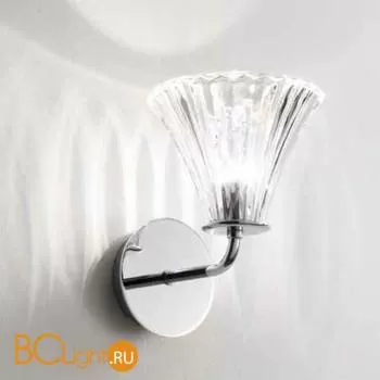 Бра Renzo Del Ventisette Ohlala A14490/1 DEC. CROMO CRISTALLO TRASPARENTE