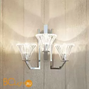 Бра Renzo Del Ventisette Ohlala A14532/3 DEC. CROMO CRISTALLO TRASPARENTE