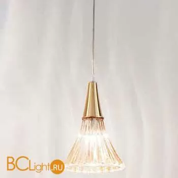 Подвесной светильник Renzo Del Ventisette Ohlala S14490/1 DEC. 097 CRISTALLO AMBRA