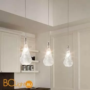 Подвесной светильник Renzo Del Ventisette Ohlala BIN14557/3 DEC. CROMO