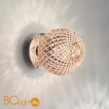 Настенный светильник Renzo Del Ventisette Ohlala FA14534/1 DEC. CROMO CRISTALLO ROSA