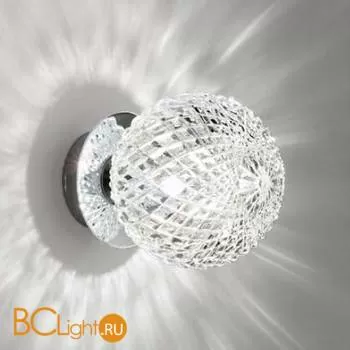 Настенный светильник Renzo Del Ventisette Ohlala FA14534/1 DEC. CROMO CRISTALLO TRASPARENTE