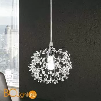 Подвесной светильник Renzo Del Ventisette SP 14218/1 SWA Trasparente DEC. CROMO