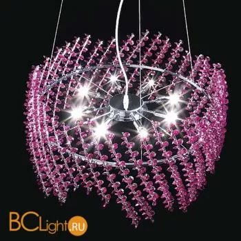 Подвесной светильник Renzo Del Ventisette L 14218/8 SW COL Bordo DEC. CROMO