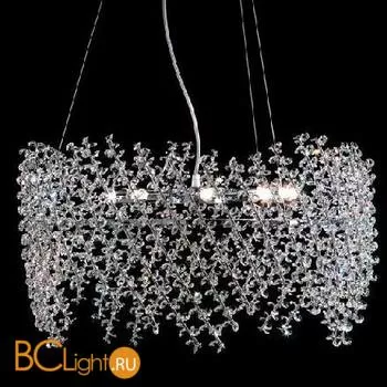 Подвесной светильник Renzo Del Ventisette L 14218/8 SWA Trasparente DEC. CROMO