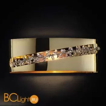 Настенный светильник Renzo Del Ventisette Shine A 14338/1 SWA OZ DEC. ORO