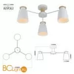 Люстра Rivoli Adna 9112-303 - Фото 2