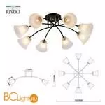 Люстра Rivoli Brenda 9099-308 - Фото 2