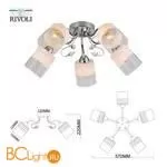 Люстра Rivoli Fabiana 9102-305 - Фото 2