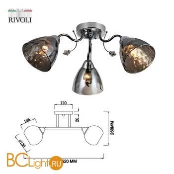 Люстра Rivoli Jennifer 9104-303 - Фото 2