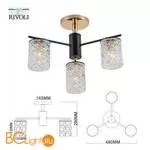 Люстра Rivoli Linda 9090-303 - Фото 2