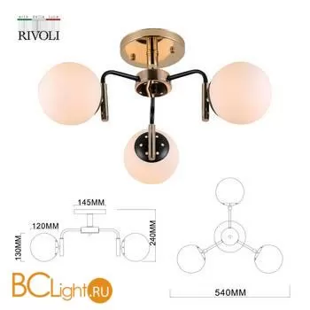 Люстра Rivoli Valencia 9091-303 - Фото 2