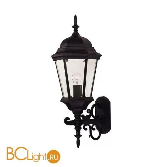 Уличный настенный светильник Savoy House Exterior Collections 07078-BLK