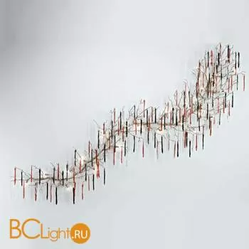 Настенный светильник Serip Glamour AP1447/14 FO_PB G10 G14 G16