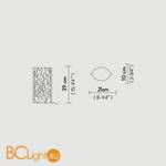 Настольный светильник Slamp Dafne TABLE TUB14TAV0001__DAF - Схема