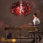 Подвесной светильник Slamp Devil SUSPENSION Red DEV14SOS0006R - Фото 1