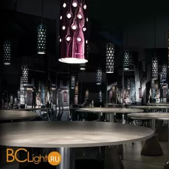 Подвесной светильник Slamp Dimple SUSPENSION SINGLE ROSE DIM91SOS0000P_000 - Фото 0