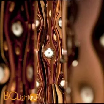 Подвесной светильник Slamp Dimple SUSPENSION TRIO ORANGE DIM91SOS0008A_000 - Фото 0