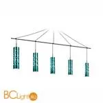 Подвесной светильник Slamp Dimple SUSPENSION PENTA EMERALD DIM91SOS0009V_000