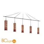 Подвесной светильник Slamp Dimple SUSPENSION PENTA ORANGE DIM91SOS0009A_000