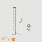 Напольный светильник Slamp Helios FLOOR HEL71PFO0004LE - Схема