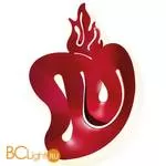 Настенный светильник Slamp Illuminati CUORE ILL14APPC001R_000