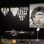 Подвесной светильник Slamp La lollo SUSPENSION XL PEWTER WHITE LAL87SOS0004PE000 - Фото 0