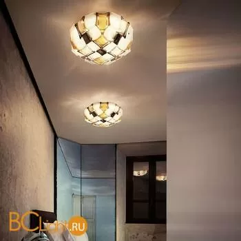 Потолочный светильник Slamp Mida CEILING-WALL MEDIUM AMBER MID78PLF0000YW000 - Фото 1