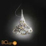 Подвесной светильник Slamp Supermorgana SUSPENSION GOLD/WHITE SMO76SOS0000WG000