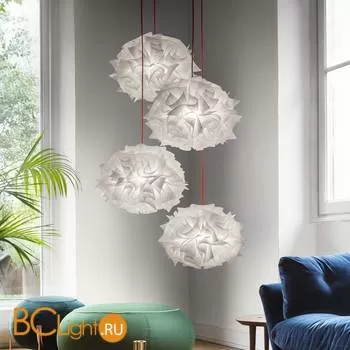 Подвесной светильник Slamp Veli SUSPENSION MINI QUARTET COUTURE VEL78SOS1400BW000 - Фото 1