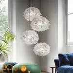 Подвесной светильник Slamp Veli SUSPENSION MINI QUARTET COUTURE VEL78SOS1400BW000 - Фото 1