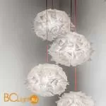 Подвесной светильник Slamp Veli SUSPENSION MINI QUARTET COUTURE VEL78SOS1400BW000 - Фото 0