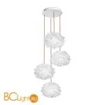 Подвесной светильник Slamp Veli SUSPENSION MINI QUARTET COUTURE VEL78SOS1400BW000