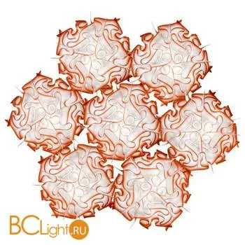 Подвесной светильник Slamp Veli 7 SUSPENSION CHILLI VEL78SOS0006R_000