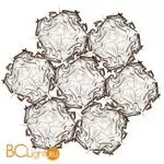 Подвесной светильник Slamp Veli 7 SUSPENSION RUSSET VEL78SOS0006Q_000