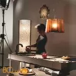 Подвесной светильник Slamp Woody SUSPENSION ORANGE WOO77SOS0000A_000 - Фото 1