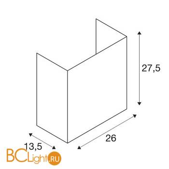 Настенный светильник SLV Accanto 155670 - Схема