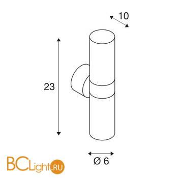 Спот (точечный светильник) SLV Astina 228775 - Схема