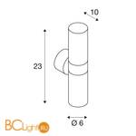 Спот (точечный светильник) SLV Astina 228775 - Схема
