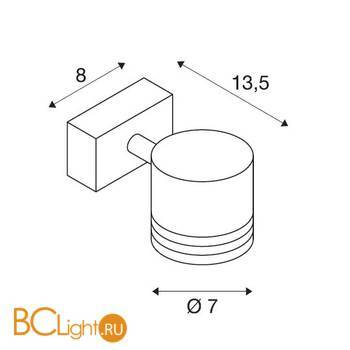 Спот (точечный светильник) SLV Barro 151912 - Схема